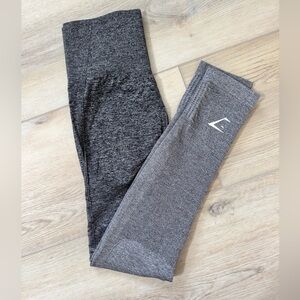 Gymshark Charcoal Gray Ombré Leggings